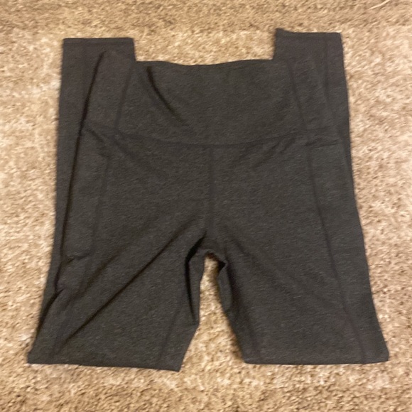 Sketchers Leggings Yoga Pants Sz Small, Heather Charcoal Grey, NWT - Picture 4 of 12